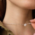 Silver Clover Pendant - image-0
